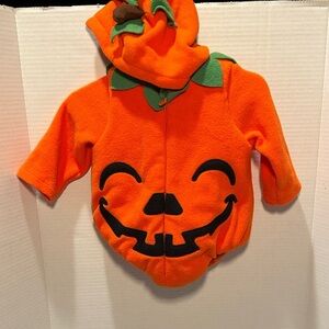 Orange Pumpkin Baby Costume First Halloween size 0-12 months